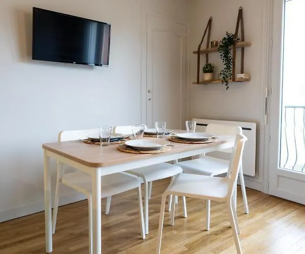 Centre - Proche Gare - Parking Velo - Balcon - Arrivee Autonome