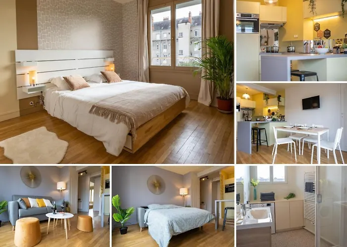 Centre - Proche Gare - Parking Velo - Balcon - Arrivee Autonome